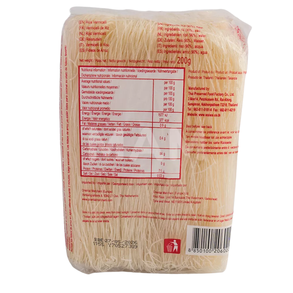 WAI WAI Reisnudeln 200G