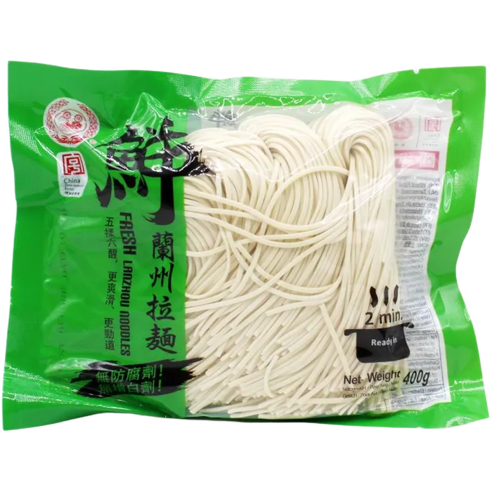 YUANFU Frische Lanzhou Nudeln 400G