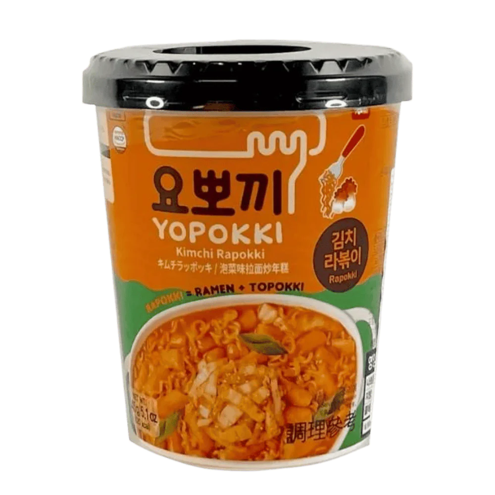YOPOKKI Ricecake & Ramen Cup Kimchi 145G