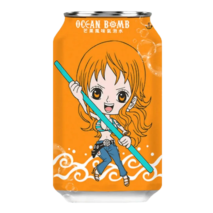 OCEAN BOMB ONE PIECE Nami Mango-Softdrink 330ML