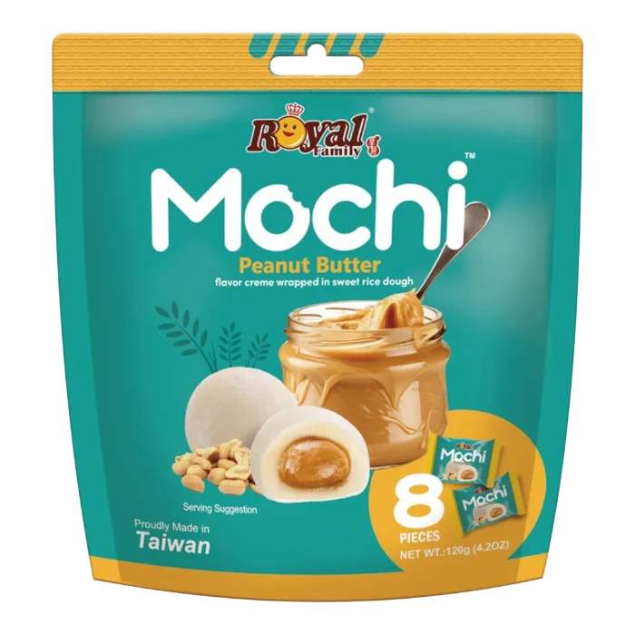 ROYAL FAMILY Mochi Peanut Butter 120G