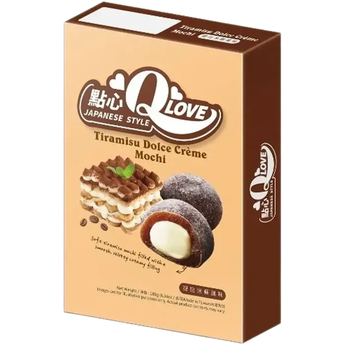QLOVE Mochi Tiramisu Dolce Creme 180G