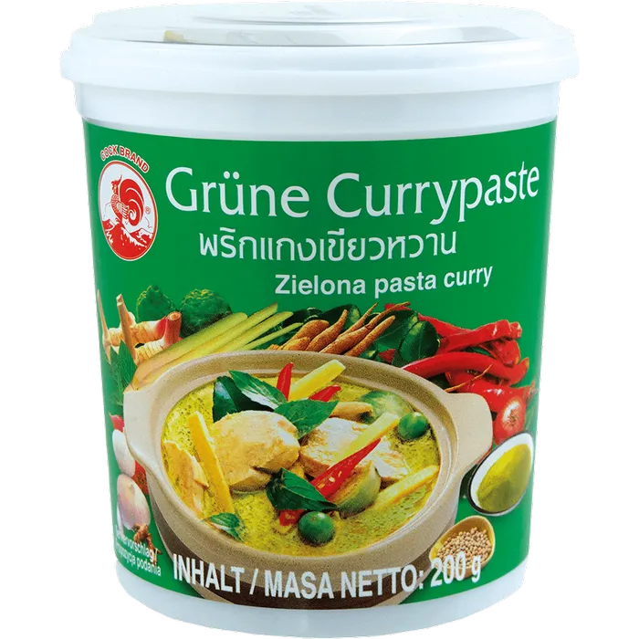 COCK BRAND Grüne Curry Paste 200G