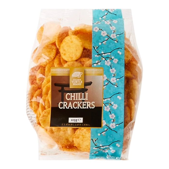 Golden Turtle Chilli Maiscracker 115g