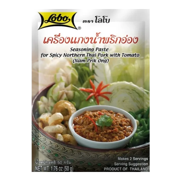 LOBO Nam Prik Ong Thai Schweinefleisch Paste 50g