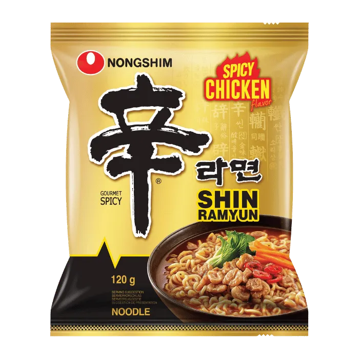 NONGSHIM Instant Nudeln Shin Ramyun Hühnchen 120G
