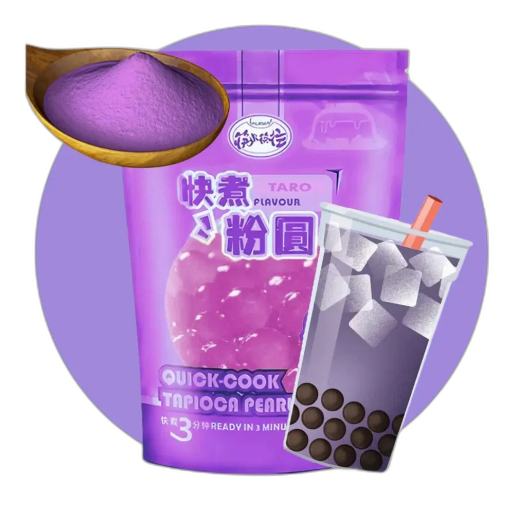 KLKW Quick Cooking 250G Tapioka Pearls Taro