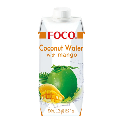 FOCO Kokoswasser Mit Mango 500ML
