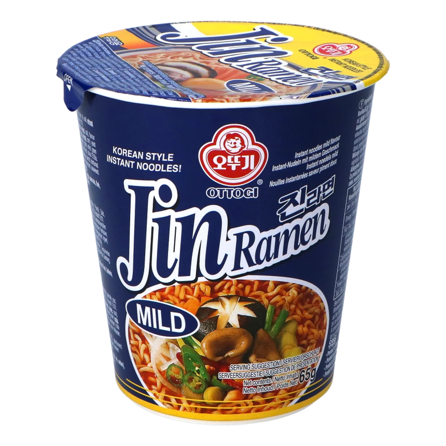 OTTOGI JIN Ramen Cup Mild 65G