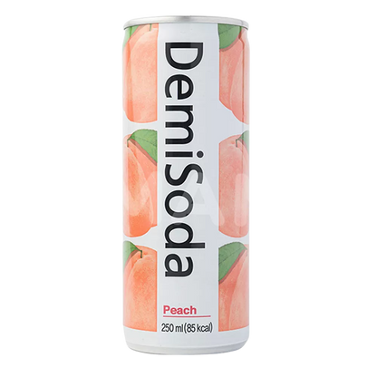 KR DEMISODA Peach Flavour 250ML