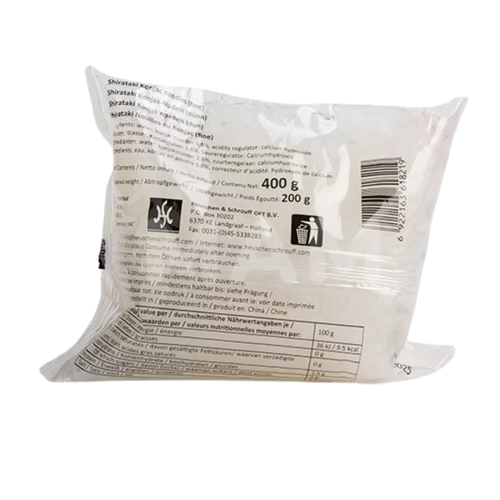 CITYAROMA Shirataki Nudeln Dünn Btl 400G