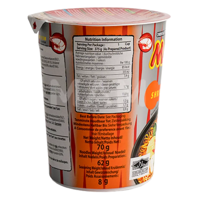MAMA Instant Nudeln Shrimp Tom Yum Cup 70G
