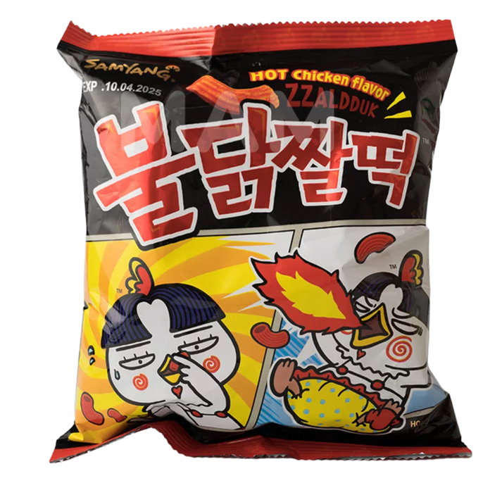 SAMYANG Zzaldduk Hot Chicken Snack 120G