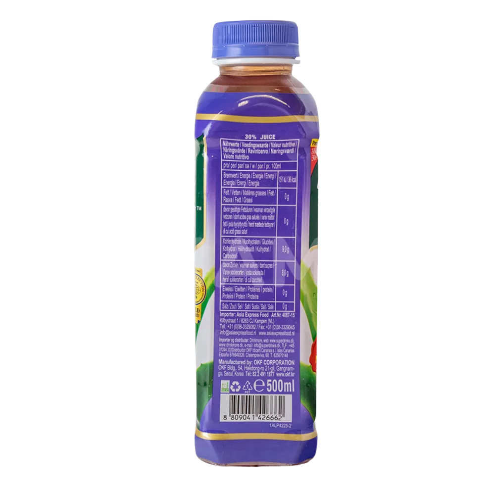 OKF Aloe Vera Getränk Blaubeere 500ML
