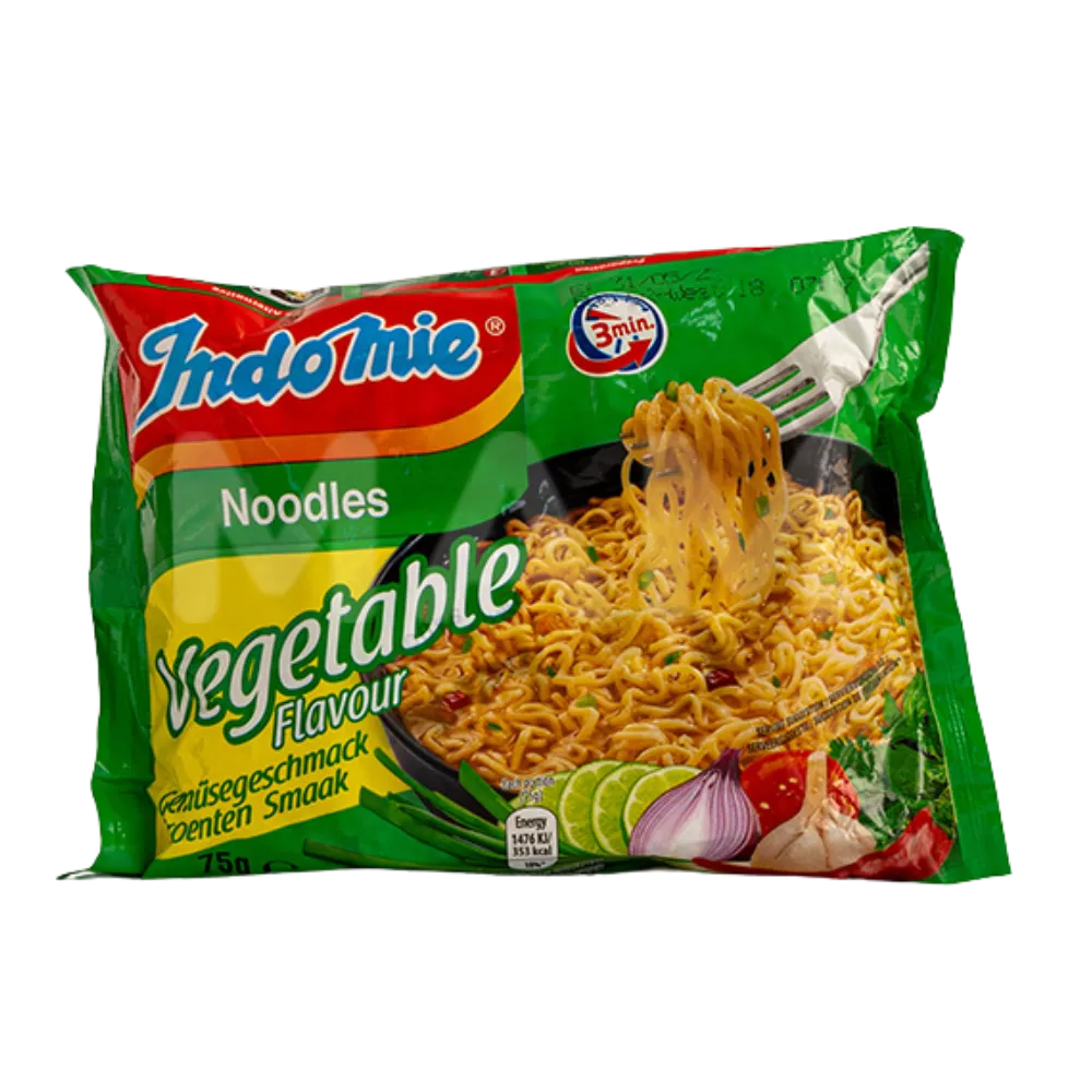 INDOMIE Noodles Vegetable Instant Nudeln Gemüse 75G