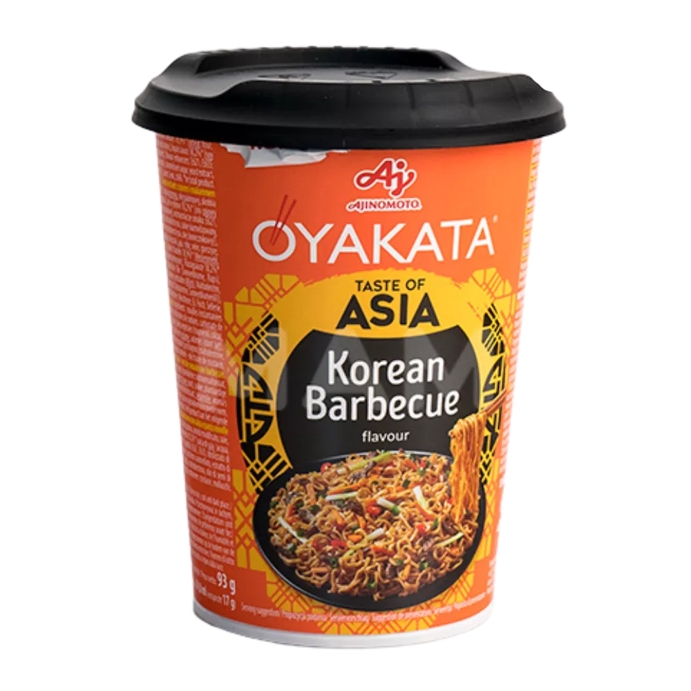 AJINOMOTO Oyakata Ramen Korean BBQ Cup 93G