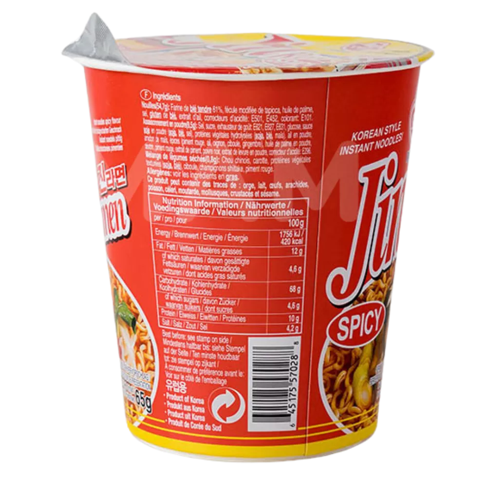 OTTOGI JIN Ramen Cup Spicy 65G