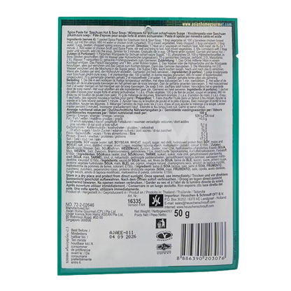 AHG Szechuan Hot & Sour Soup Paste 50G