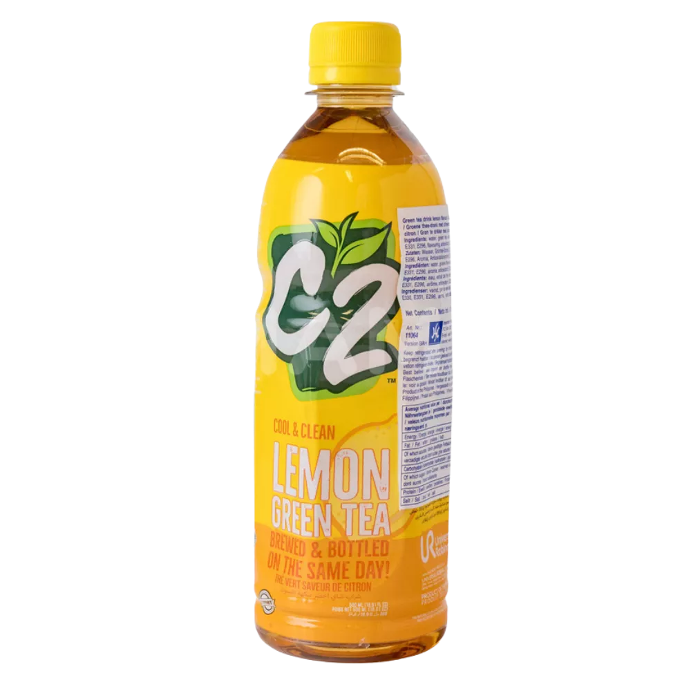 C2 Grüner Tee Zitrone 500ML