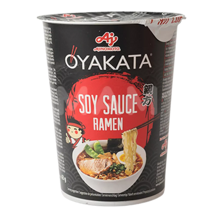 AJINOMOTO Oyakata Ramen Soy Sauce Cup 63G