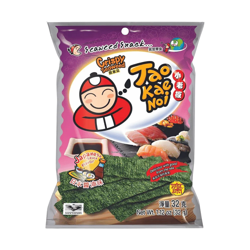 TAOKAENOI Crispy Seaweed Japanese Sauce 32G