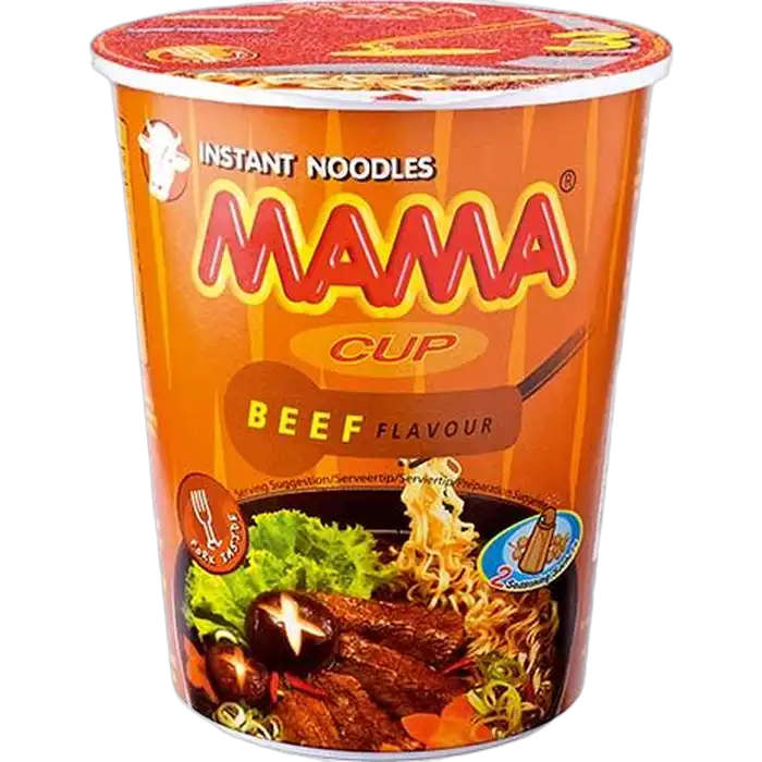 MAMA Instant Noodles Beef Cup 70G