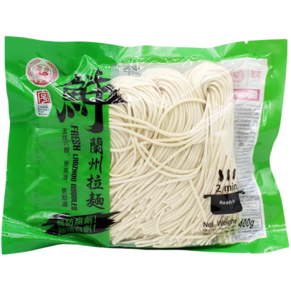 YUANFU Frische Lanzhou Nudeln 400G