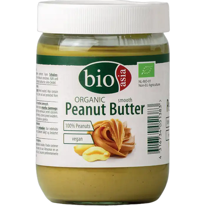 BIOASIA Bio Erdnussbutter VEGAN 500G