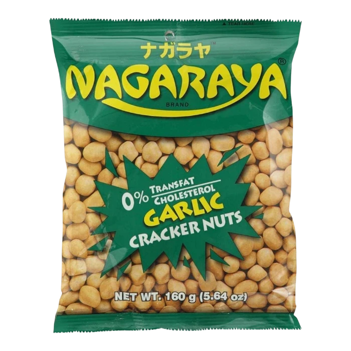 NAGARAYA Cracker Nuts Garlic 160G