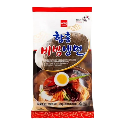 WANG Cold Buckwheat Noodle spicy w.Sauce 624G