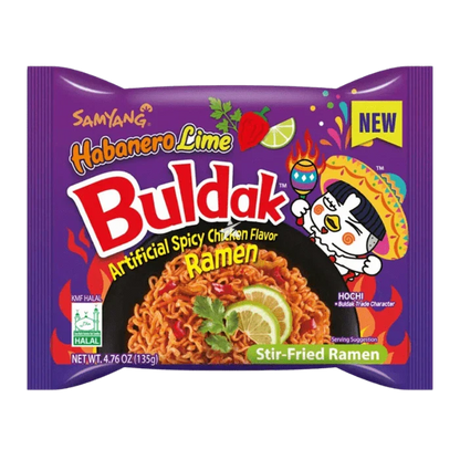 SAMYANG Buldak Habanero Lime Stir-Fry Ramen 135G