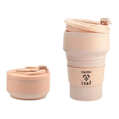 TOKIMEKI Foldable Cup Pink 1 pc.