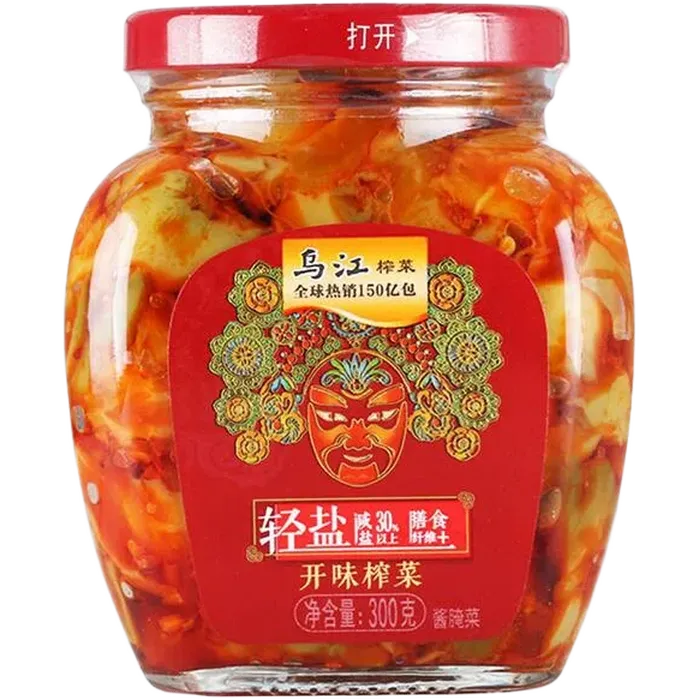 WU JIANG Mustard Non Spicy 300G