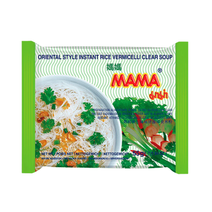 MAMA Instant Reisnudeln Klare Suppe Pk 55G
