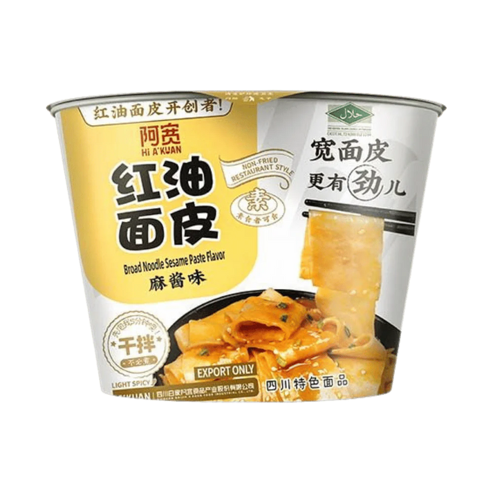 BAIJIA Broad Noodle Sesam Paste Flavour Bowl 115G