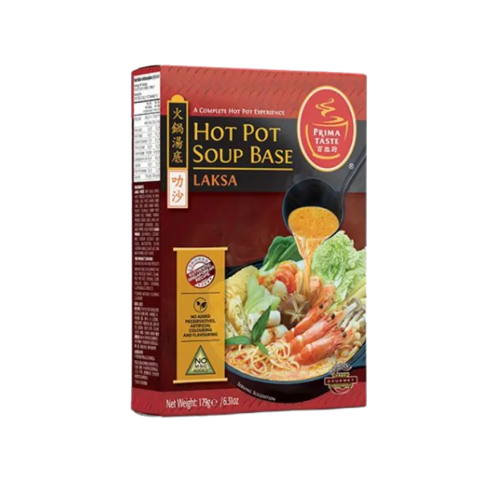 PRIMA TASTE Laksa Hot Pot Suppenbasis 179G