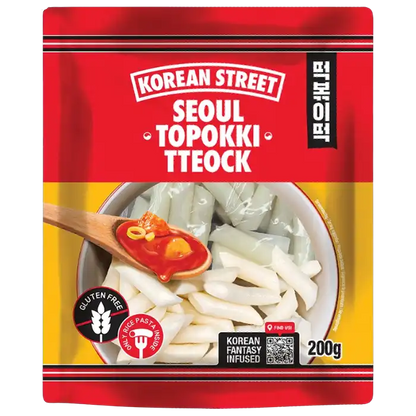 KOREAN STREET Topokki Pure Gluten Free 200G