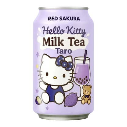 RED SAKURA Hello Kitty Bubble Tea Taro 310ML