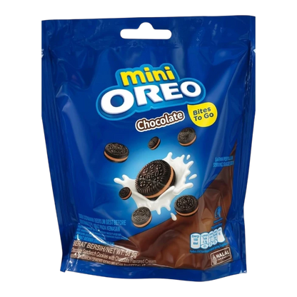 OREO Mini Choco Sandwich Cook. Pouch Choco 61.3G