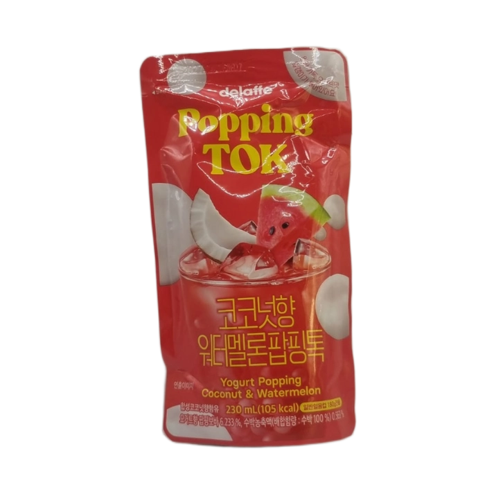 DELAFFE Coconut Watermelon Popping Tok 230ML