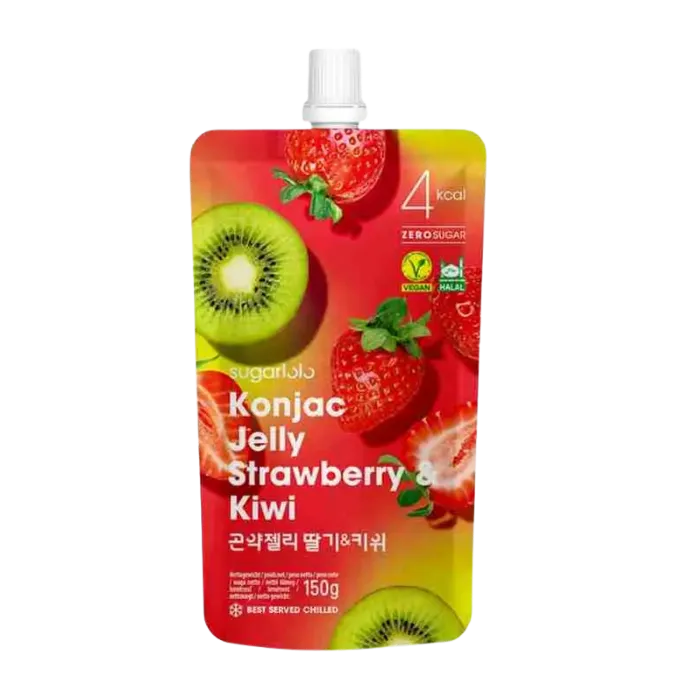 SUGARLOLO Konjak Jelly Kiwi Erdbeeren 150G