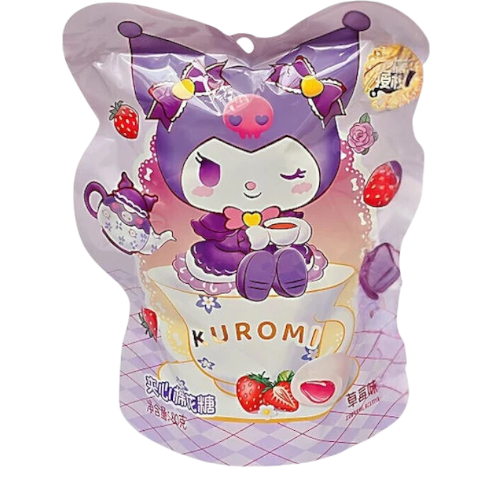 SANRIO Kuromi Stuffed Marshmallow Grape 60G