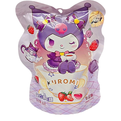 SANRIO Kuromi Stuffed Marshmallow Grape 60G