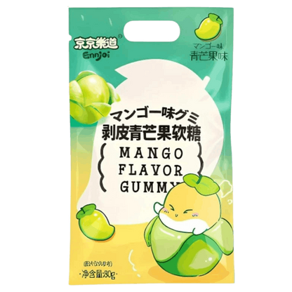ENNJOI Peeling Gummy Candy Green Mango 80G