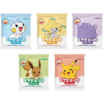 POKEMON Cotton Candy with Sticker 8G