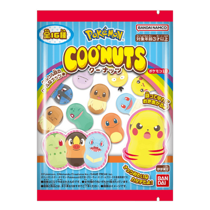 BANDAI Coo'nuts Pokemon mit Kaugummi 1,5g