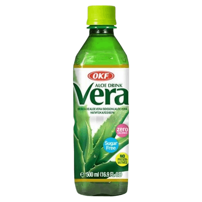 OKF Aloe Vera Getränk Original Zuckerfrei 500ML