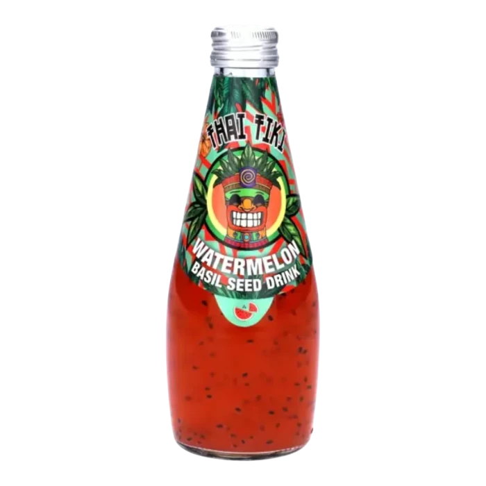 Thai Tiki Basil Seed Drink Watermelon 290ml