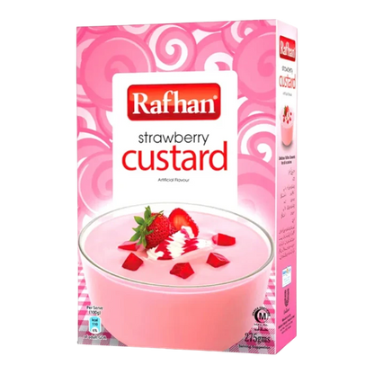 Rafhan Custard Erdbeer 275g