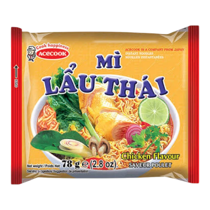 Acecook Chicken Instantnudeln 78g